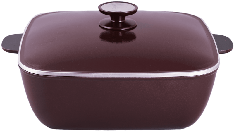 Olla Cuadrada 29cm Cherry