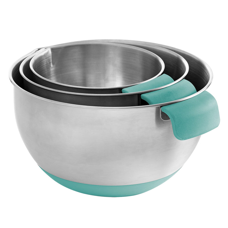 Set de Bowls de Acero X3 Aqua